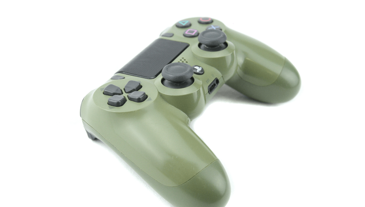 Набір Консоль Sony PlayStation 4 Slim Call of Duty: WWII Limited Edition 1TB Green Camo Б/У + Геймпад Бездротовий DualShock 4 Call of Duty: WWII Version 2 Hakki - зображення 6