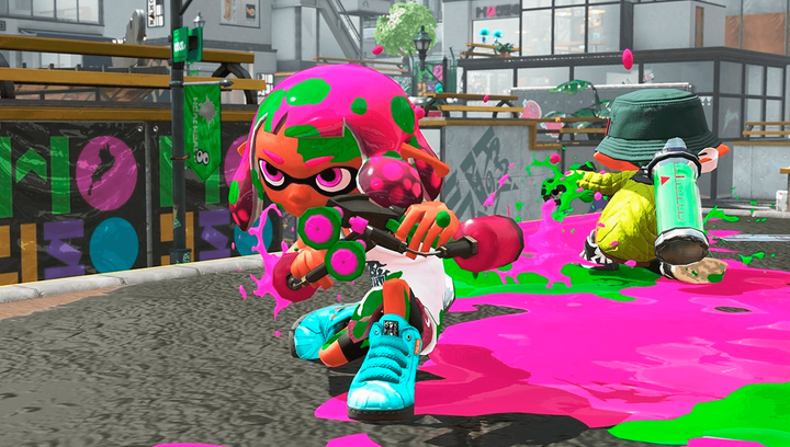 Игра Nintendo Switch Splatoon 2 Английская Версия Б/У - Фото 2 Игра Nintendo Switch Splatoon 2 Английская Версия Б/У - изображение 2