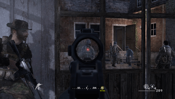 Игра Microsoft Xbox 360 Call of Duty 4 Modern Warfare Английская Версия Б/У - изображение 2