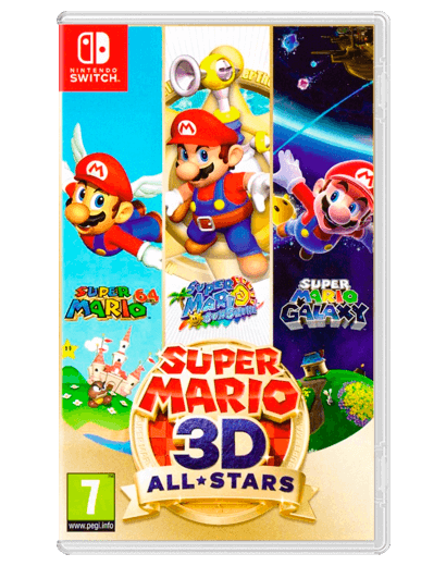 Игра Nintendo Switch Super Mario 3D All-Stars Английская Версия Б/У - Фото 1 Игра Nintendo Switch Super Mario 3D All-Stars Английская Версия Б/У - изображение 1