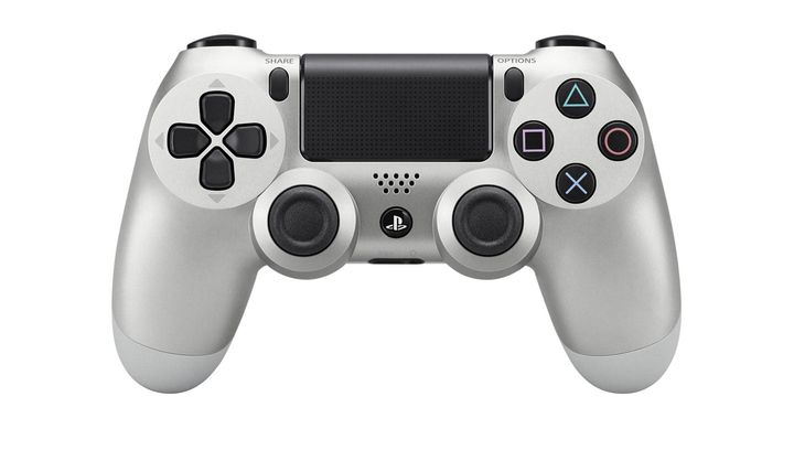 Геймпад Бездротовий Sony PlayStation 4 DualShock 4 Version 2 Silver Б/У - зображення 2