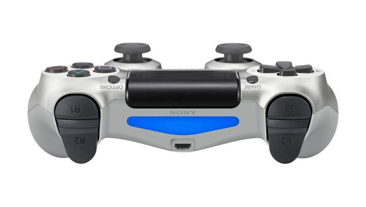 Геймпад Бездротовий Sony PlayStation 4 DualShock 4 Version 2 Silver Б/У - зображення 4
