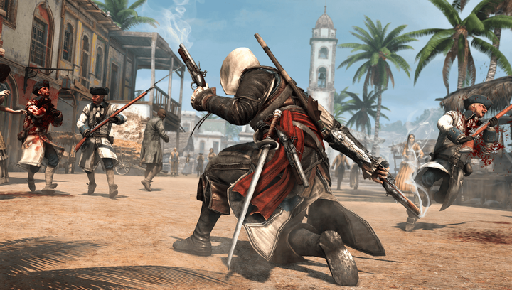 Игра Sony PlayStation 3 Assassin's Creed 4 Black Flag Английская Версия Б/У - изображение 3