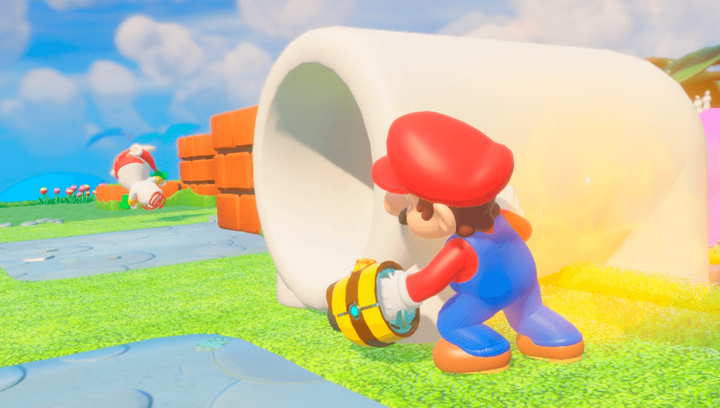 Игра Nintendo Switch Mario + Rabbids Kingdom Battle Русские Субтитры Б/У - изображение 3
