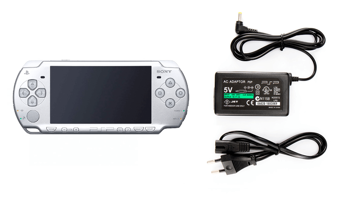 Консоль Sony PlayStation Portable Slim PSP-2ххх Модифицированная 32GB Silver Б/У - изображение 2
