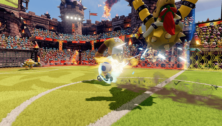 Игра Nintendo Switch Mario Strikers: Battle League Русские Субтитры Б/У - изображение 8