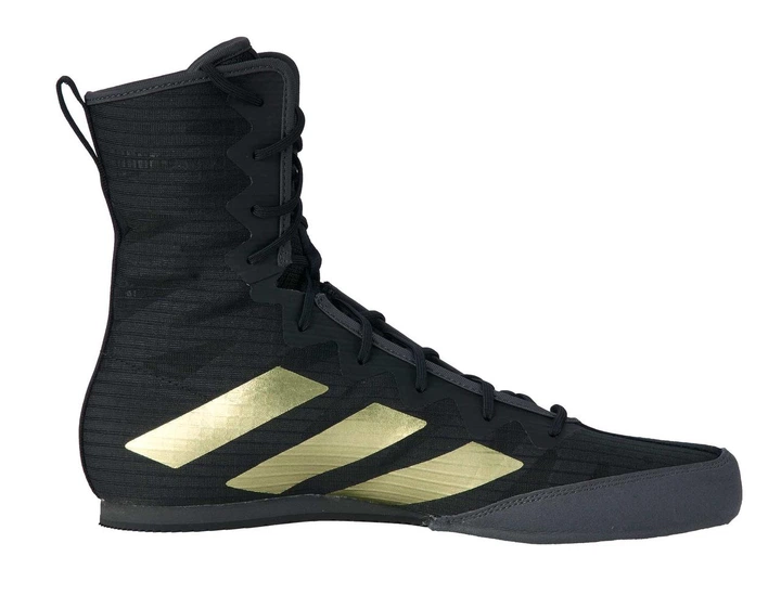 Боксерки Adidas Box Hog 4 (GZ6116) Black/Gold 39 - зображення 4