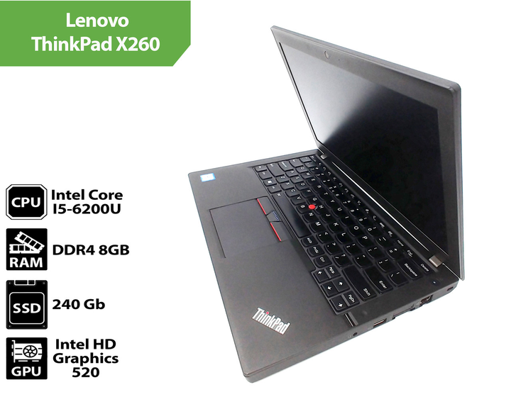 Ноутбук Lenovo ThinkPad X260 (12.5