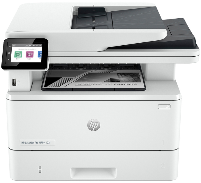 Urządzenie wielofunkcyjne HP LaserJet Pro 4102dwe, with Wi-Fi, Ethernet, ADF (2Z622E) - obraz 1