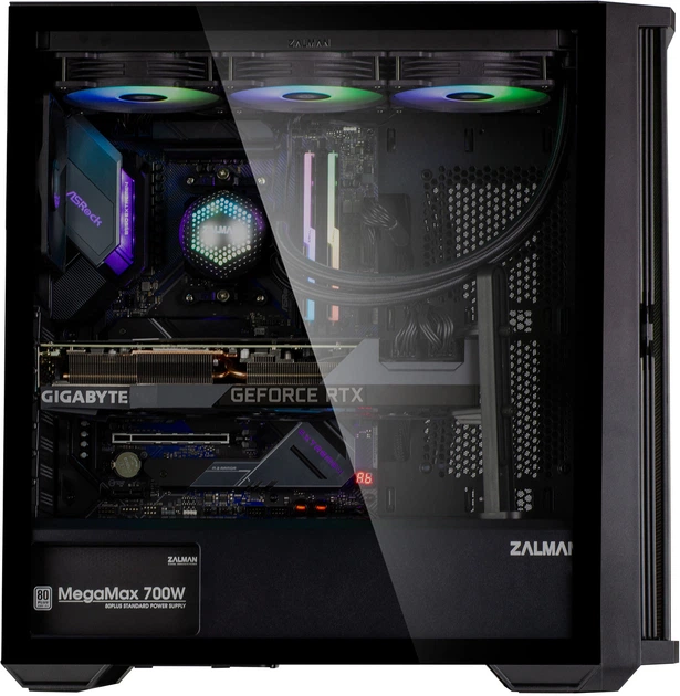 Obudowa Zalman Z10 Czarny (823884203370) - Zdjęcie 3 Obudowa Zalman Z10 Czarny (823884203370) - obraz 3