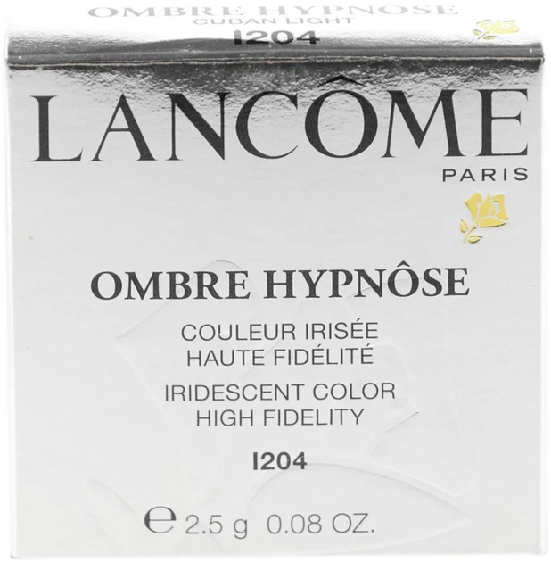 Тіні для повік Lancome Ombre Hypnose Mono Iridescent I 204 Cuban Light 2.5 г (3605532675206) - зображення 2