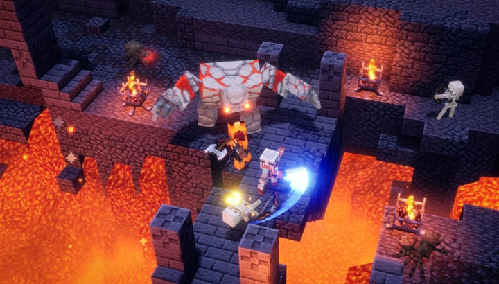 Гра Nintendo Switch Minecraft Dungeons Ultimate Edition (Картридж) (45496429096) - зображення 5