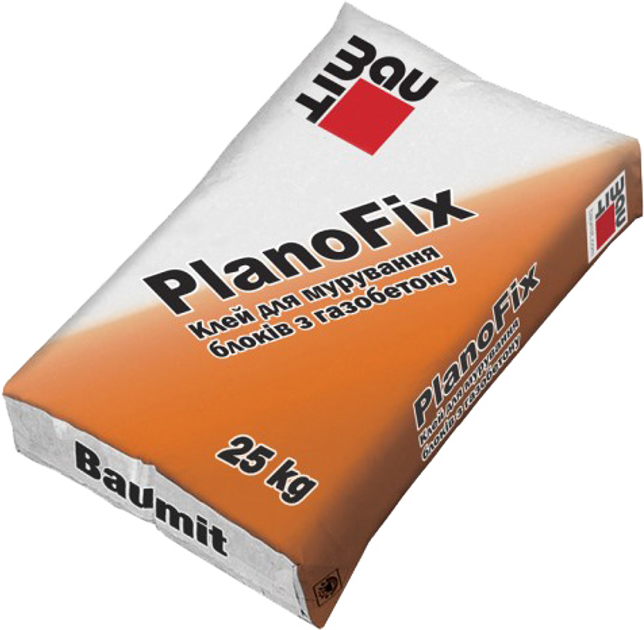 Смесь Baumit PlanoFix для кладки газобетонных блоков 25 кг (83541 ...