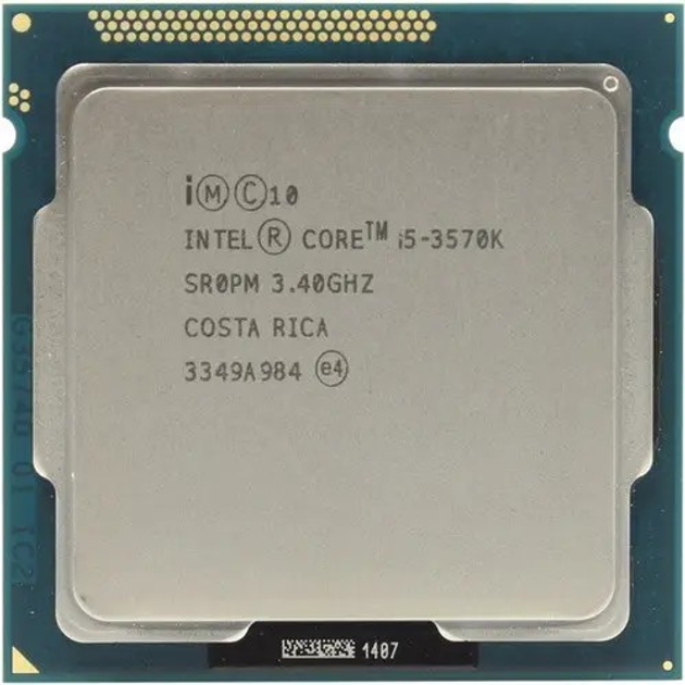 Процессор Intel Core i5 3570K LGA 1155 (BX80637I53570K) Б/У – фото ...