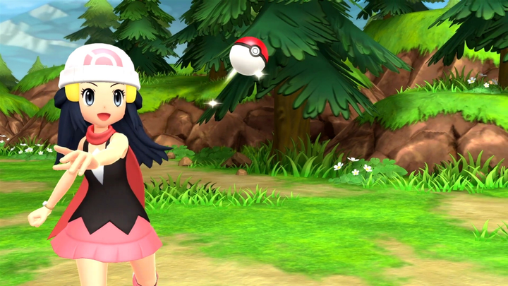 Gra Nintendo Switch Pokemon Shining Pearl (Kartridż) (45496428174) - obraz 5