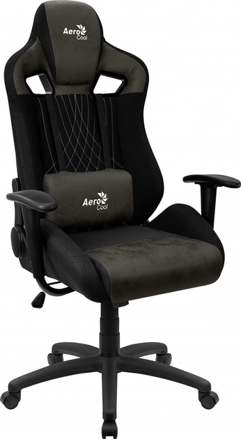 Ігрове крісло Aerocool AC-180 EARL AEROAC-180EARL-BK Чорне - зображення 2