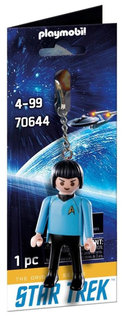 Brelok Playmobil Figures Star Trek Mr Spock (70644) (4008789706447) - obraz 1