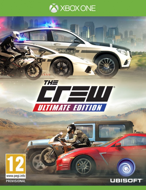 Gra Xbox One The Crew. Ultimate Edition (Blu-ray) (3307215982440) - obraz 1