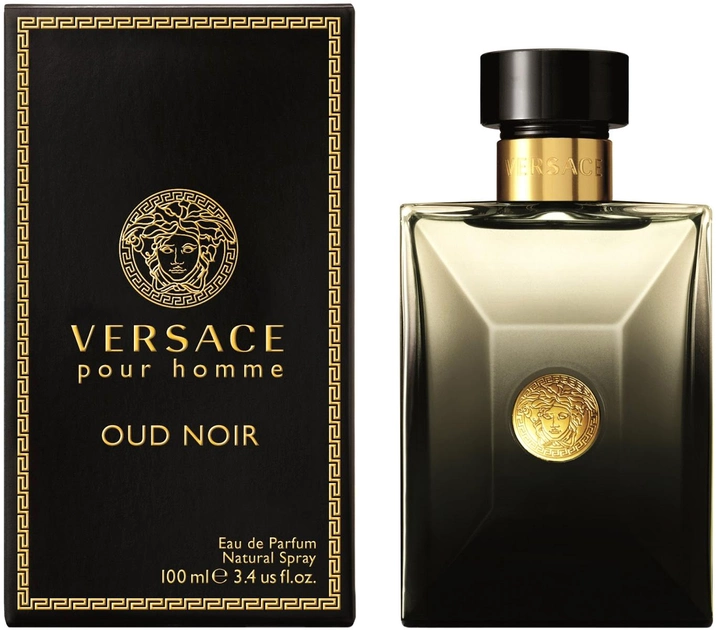 Woda perfumowana męska Versace Pour Homme Oud Noir 100 ml (8011003811274) - obraz 1