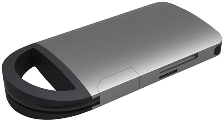 Hub USB-C Umax U-Connect Type-C Multiport H8 (8595142717616) - obraz 3