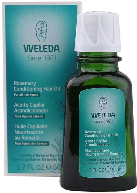 Weleda organiczny olejek odżywczy do intensywnej pielęgnacji włosów 50 ml (4001638095631) - obraz 1