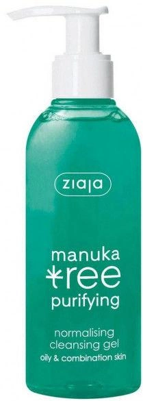 Очисний гель для обличчя Листя мануки Ziaja з дозатором 200 мл (5901887029656) - зображення 1