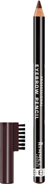 Олівець для брів Rimmel Eyebrow Pencil 1.4 г 01 - Dark Brown (5012874026708) - зображення 2