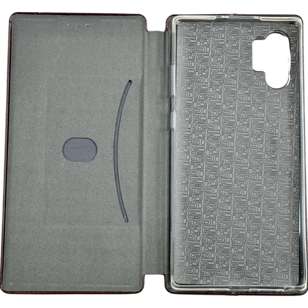 Чехол-книжка New Elegant на Samsung Galaxy Note 10 Plus коричневый - Фото 5 Чехол-книжка New Elegant на Samsung Galaxy Note 10 Plus коричневый - изображение 5