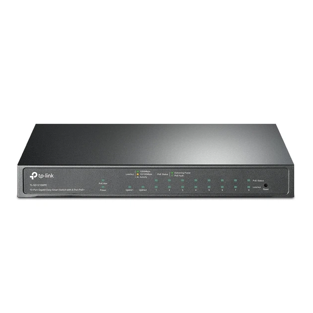 Коммутатор TP-Link TL-SG1210MPE настраиваемый 9 х RJ45/1 x SFP - Фото 1 Коммутатор TP-Link TL-SG1210MPE настраиваемый 9 х RJ45/1 x SFP - изображение 1