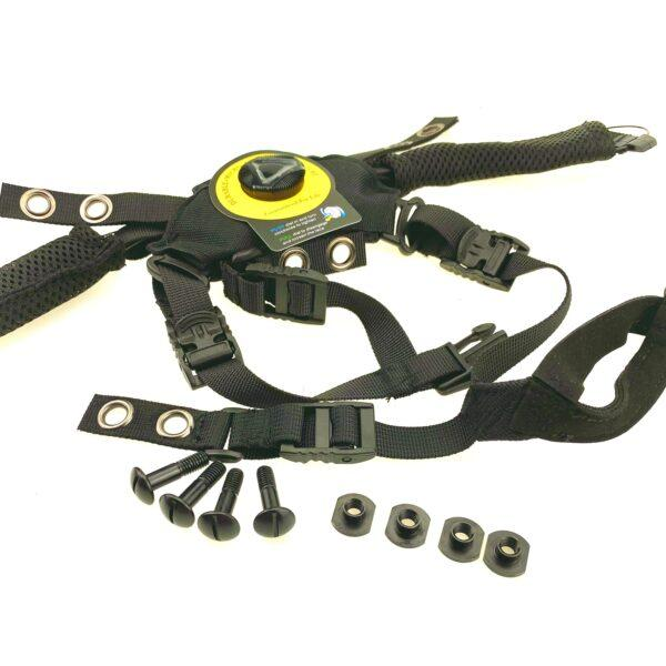 Підвісна система для каски шолома Team Wendy suspension-kit-black - зображення 2