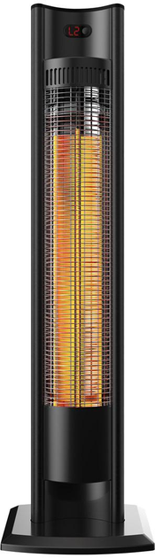 Інфрачервоний обігрівач для тераси Activejet APH-CS2000 Чорний (REGACJOGT0006) - зображення 1