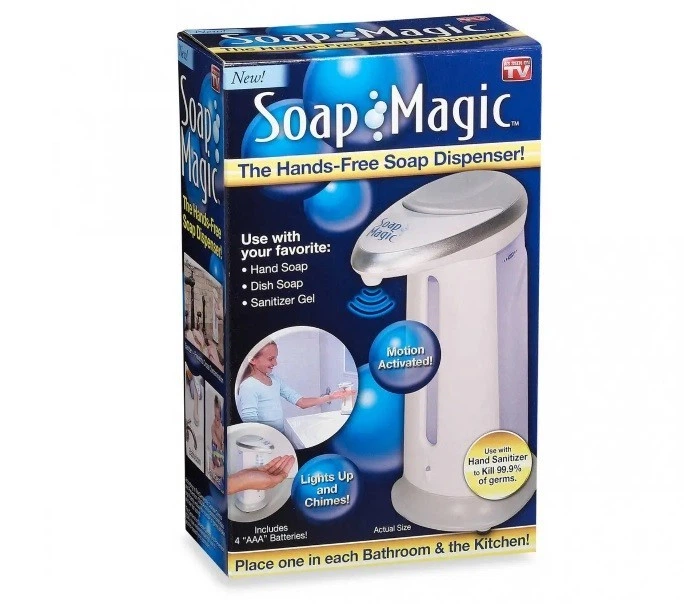 Сенсорний дозатор для рідкого мила Soap Magic - зображення 6