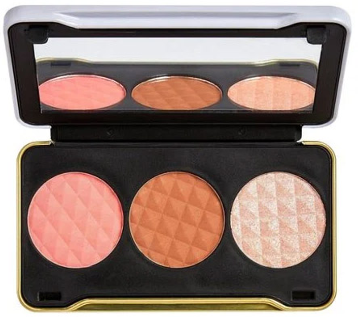 Paleta do makijażu Makeup Revolution X Patricia Bright Dusk Till Dawn Face Palette Dark 3 x 2.2 g (5057566108683) - obraz 1