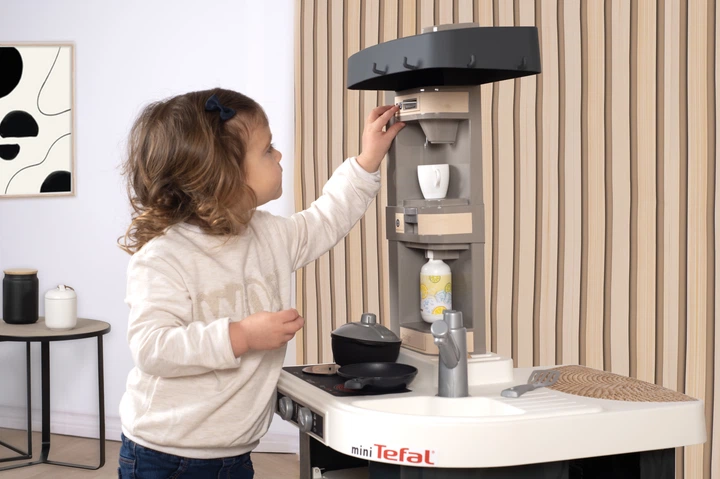 Interaktywna kuchnia Smoby Tefal Studio French z akcesoriami Grafit (311056) (3032163110569) - obraz 13