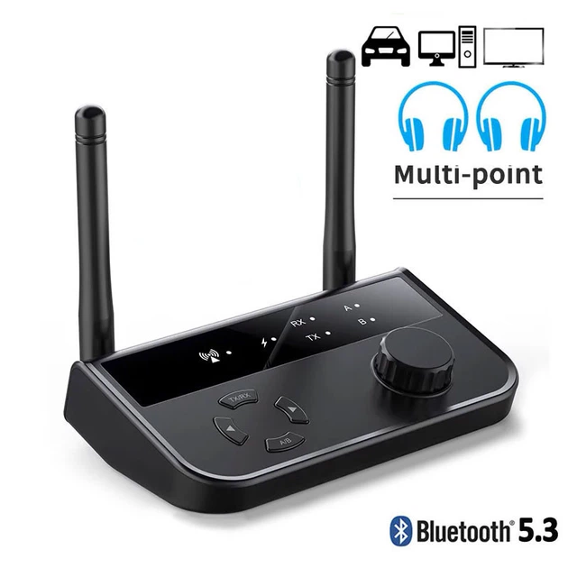 Многофункциональный Bluetooth приемник - передатчик стерео звука VAORLO B39 с поддержкой передачи сигнала на двое пар наушников - Фото 1 Многофункциональный Bluetooth приемник - передатчик стерео звука VAORLO B39 с поддержкой передачи сигнала на двое пар наушников - изображение 1