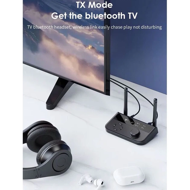 Многофункциональный Bluetooth приемник - передатчик стерео звука VAORLO B39 с поддержкой передачи сигнала на двое пар наушников - Фото 2 Многофункциональный Bluetooth приемник - передатчик стерео звука VAORLO B39 с поддержкой передачи сигнала на двое пар наушников - изображение 2