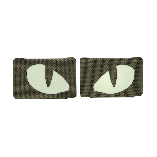 M-Tac нашивка Tiger Eyes Laser Cut (пара) Ranger Green - изображение 2