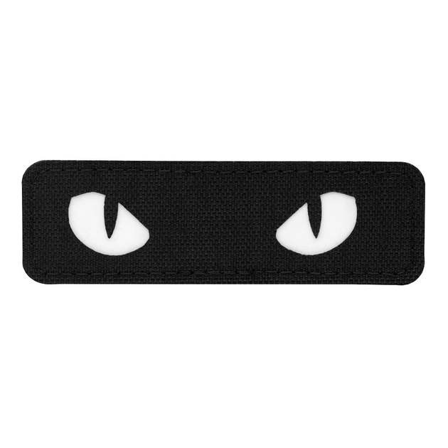 M-Tac нашивка Cat Eyes Laser Cut Black/GID - изображение 1