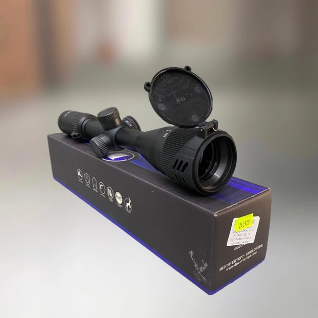 Оптичний приціл Discovery Optics VT-R 3-12x40 AOE, сітка HMD SFP Mil з підсвічуванням - зображення 1