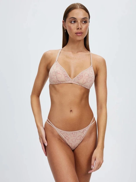 Бюстгальтер без косточек Calvin Klein Underwear 568118077 M Бежевый (1159785539) - изображение 8
