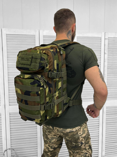 Тактичний рюкзак Mil-Tec Assault Pack 20л darck ЛГ7151 - зображення 2