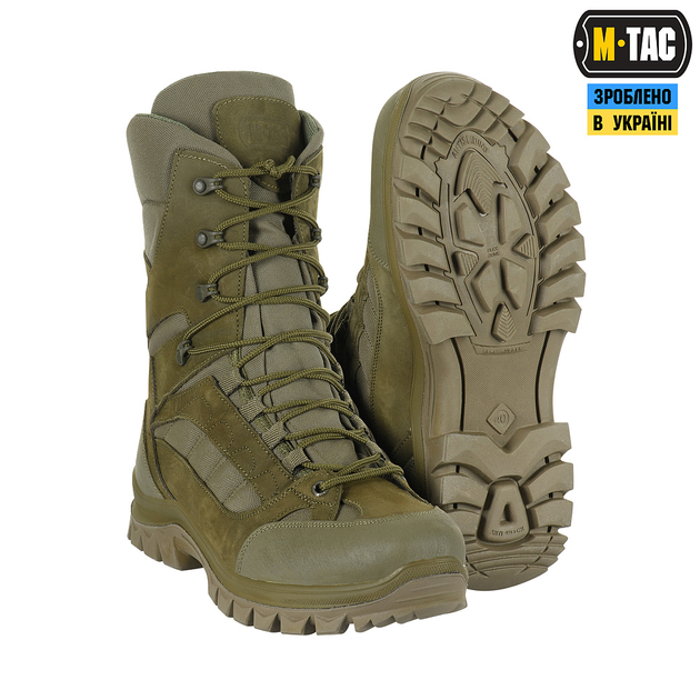 M-Tac черевики тактичні Ranger Gen.2 High Olive 44 - зображення 1