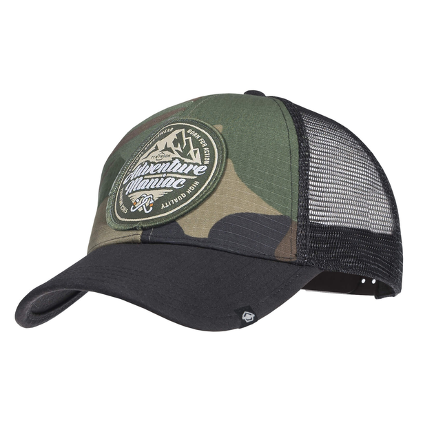 Бейсболка Pentagon Era Cap «Adventure Maniac» Woodland - зображення 1