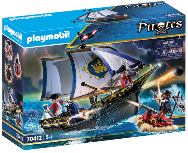 Zestaw figurek Playmobil Statek Rotrock (4008789704122) - obraz 1