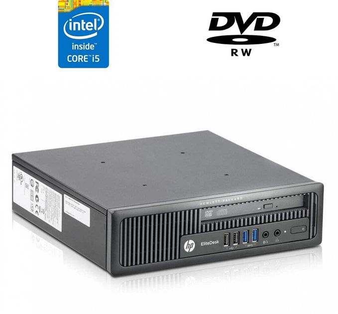HP – Elitedesk 800G5 USFF – HP/N : 6AU18AV – d'occasion Dell et HP