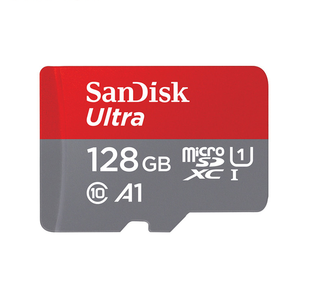 Карта памяти micro SD Sandisk Ultra 128GB - Фото 1 Карта памяти micro SD Sandisk Ultra 128GB - изображение 1
