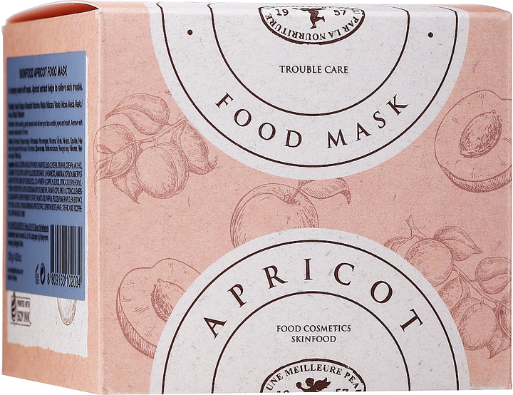 Maseczka do twarzy SKINFOOD Trouble Care Apricot Food Mask 120 g (8809153102034) - obraz 2