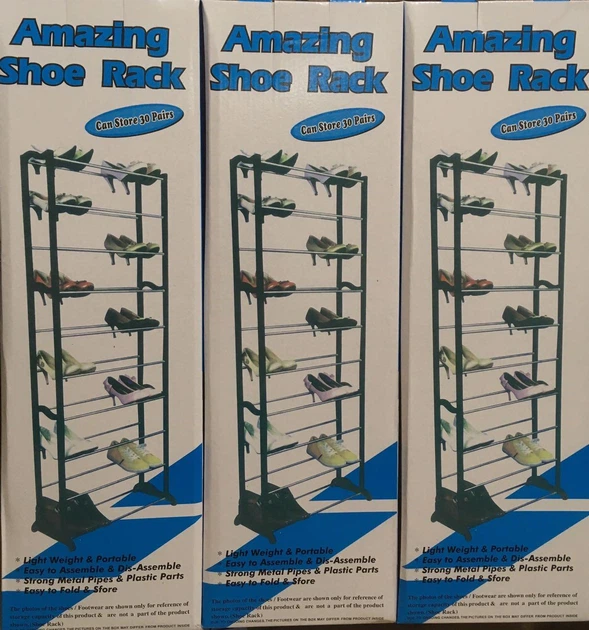 Полиця для взуття Amazing Shoe Rack на 30 пар - Фото 10 Полиця для взуття Amazing Shoe Rack на 30 пар - зображення 10