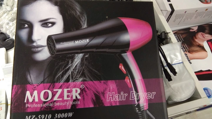 Фен 3000W професійний MOZER MZ-5910 (15910FMZ02222) TIN66 - зображення 2