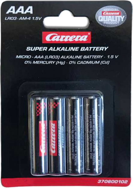 Baterie alkaliczne Carrera 600102 AAA 1,5 V LR03 8 szt. (9003150121428) - obraz 1